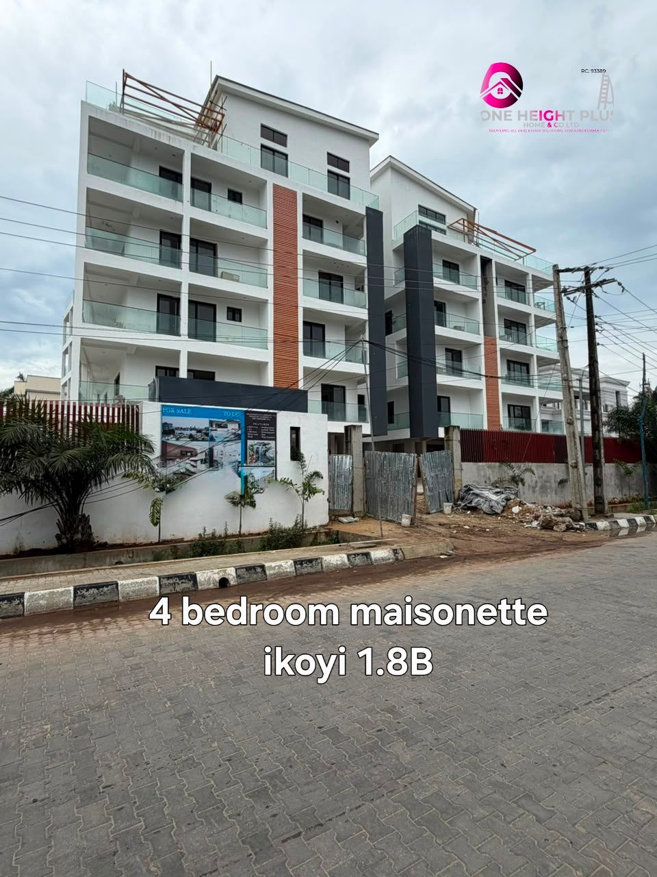 4 bedroom maisonette ikoyi 1.8B