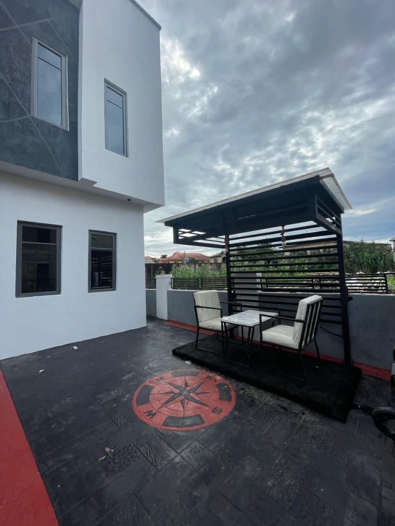 A 3bedroom Semi Detached Duplex  With A  Bq at peace estate,  Command , ipaja Alimosho axis 140m 6