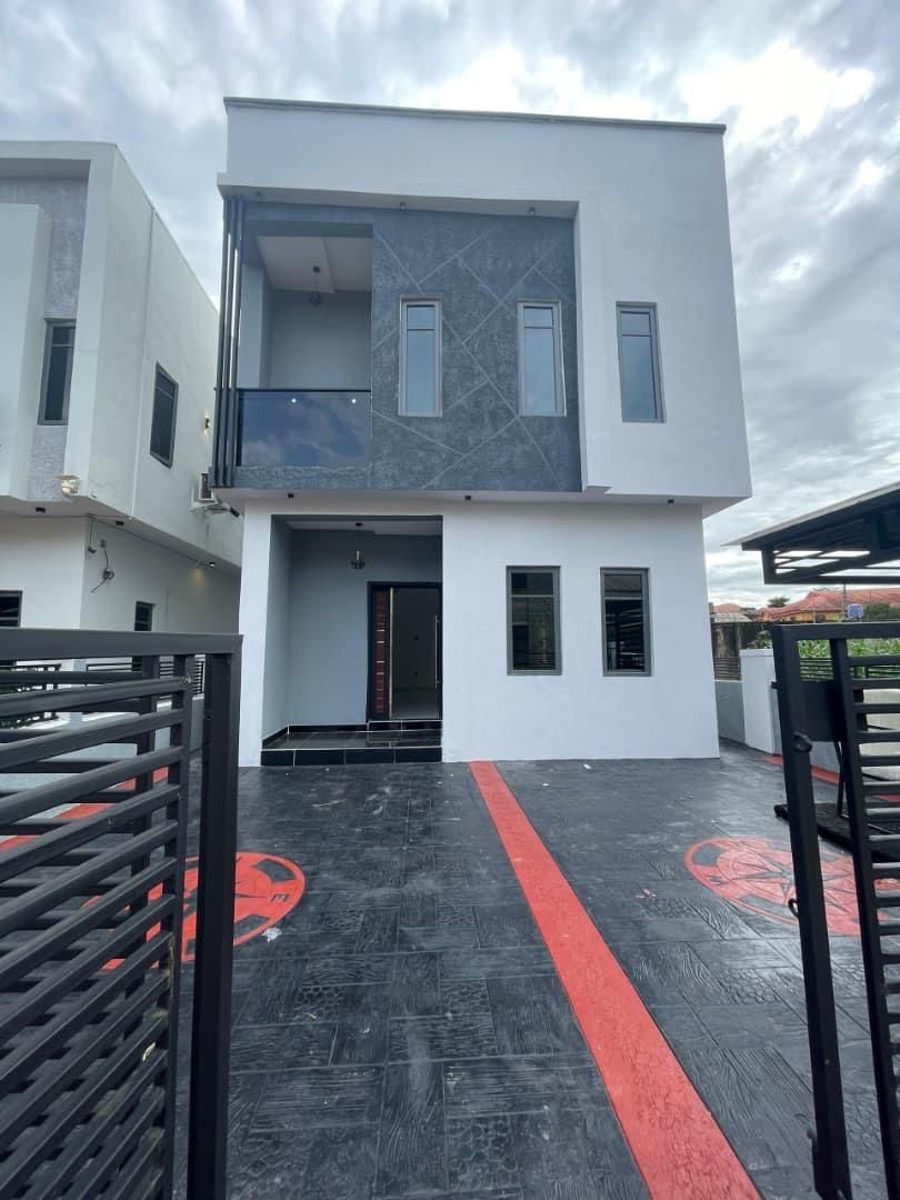 A 3bedroom Semi Detached Duplex  With A  Bq at peace estate,  Command , ipaja Alimosho axis 140m