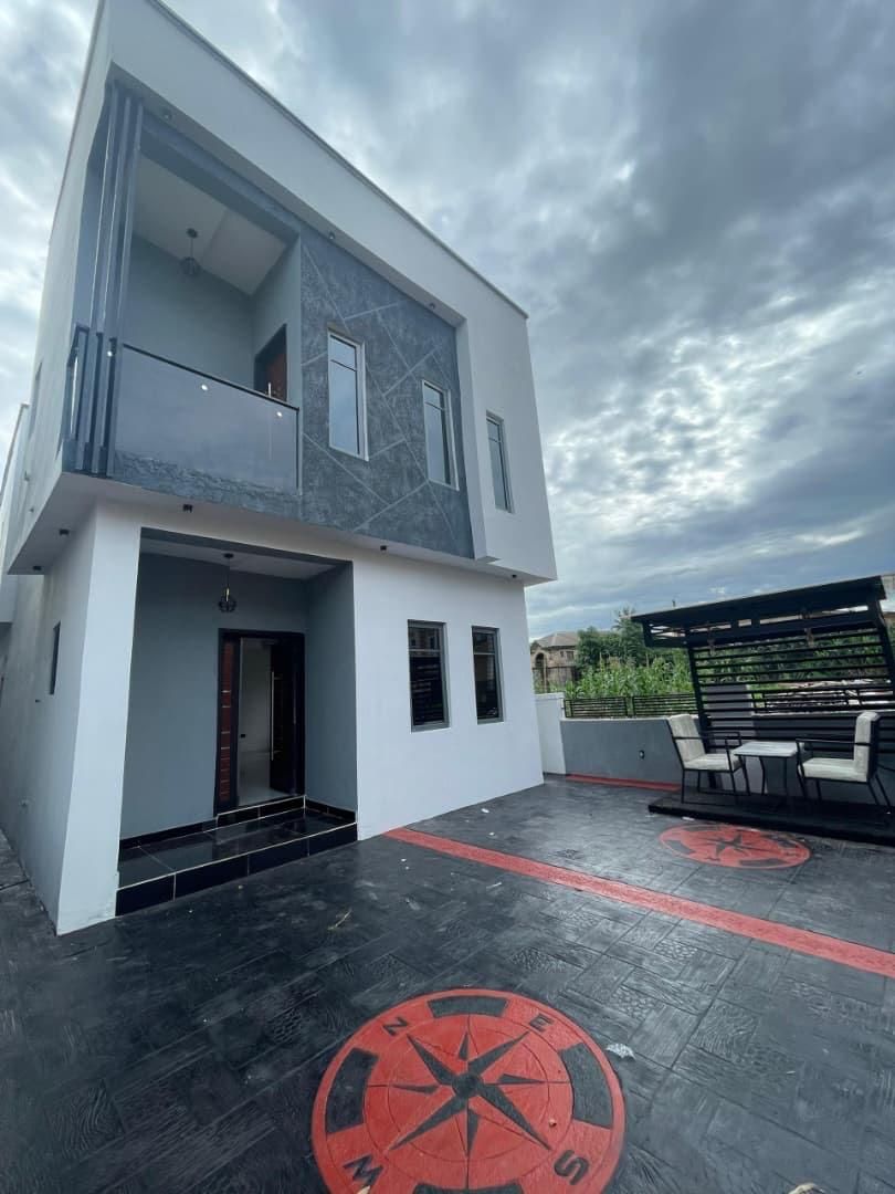 A 3bedroom Semi Detached Duplex  With A  Bq at peace estate,  Command , ipaja Alimosho axis 140m 26