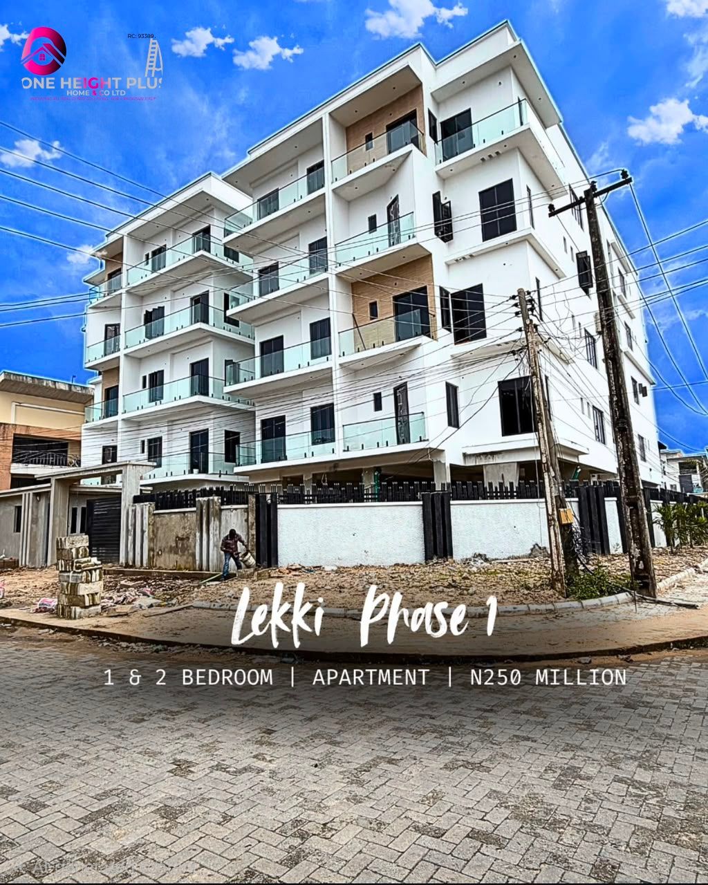 1 & 2 Bedrooms Apartments/ Lekki Phase 1 / 260m