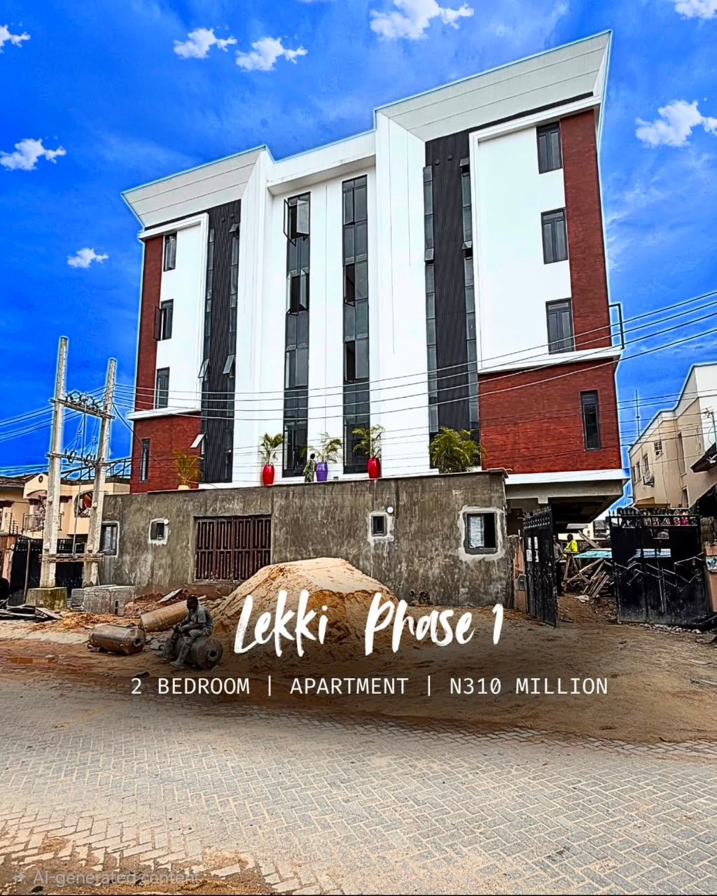 2 Bedroom Apartment   / Lekki Phase1  / 310m