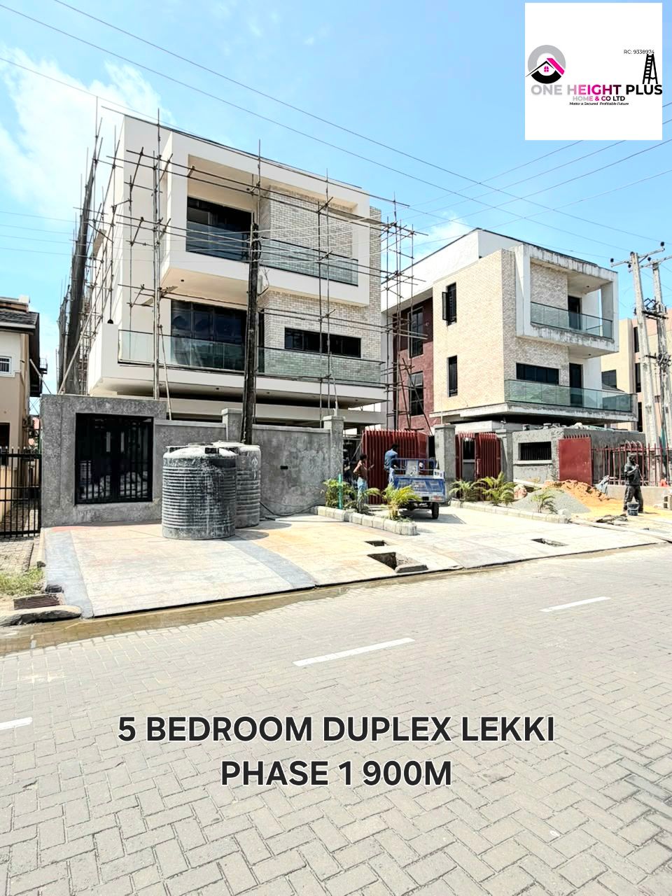 5 Bedroom duplex lekki phase 1 900M
