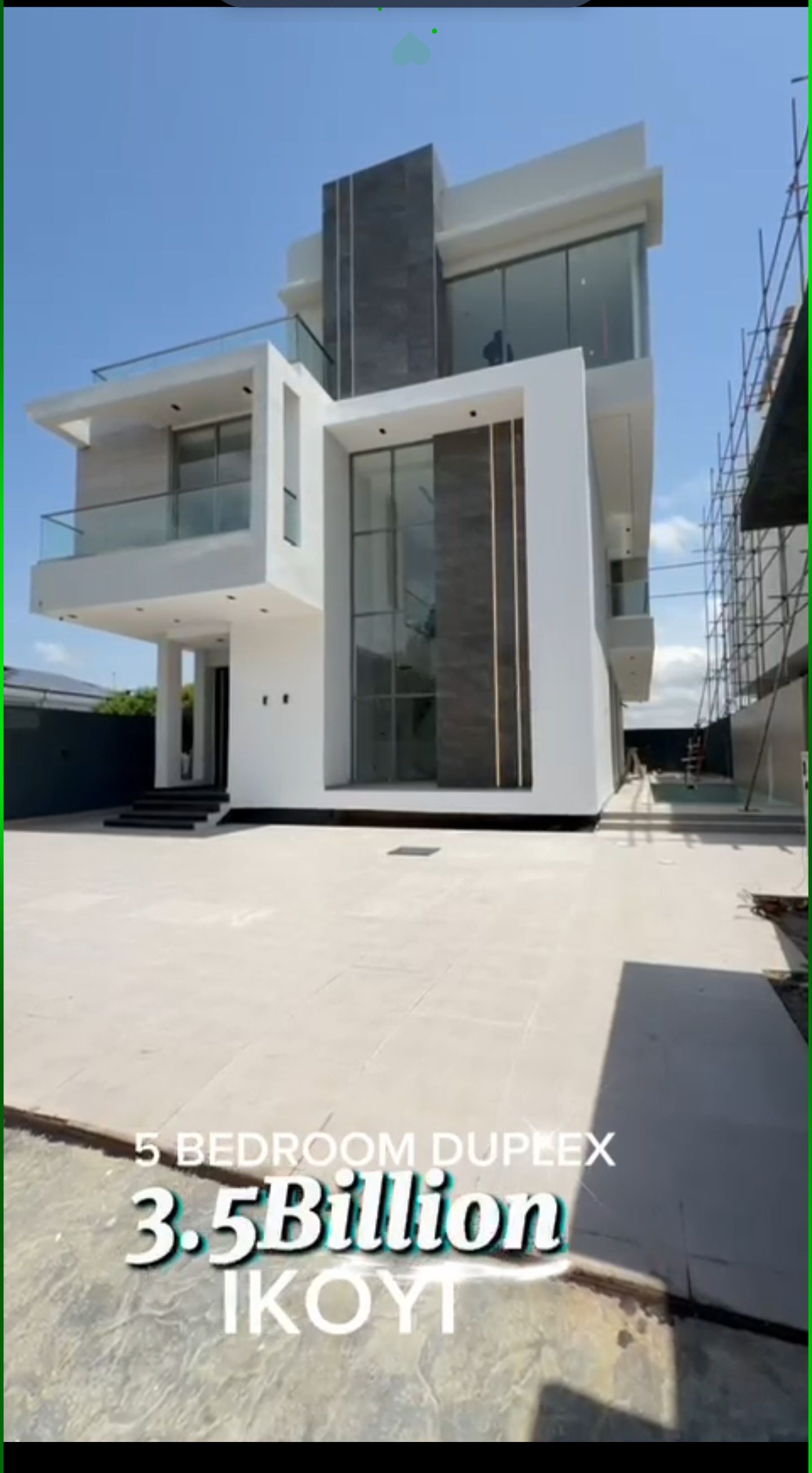 5Bedrooms Fully Detached Duplex ,Bq,  Ikoyi 3.5BN