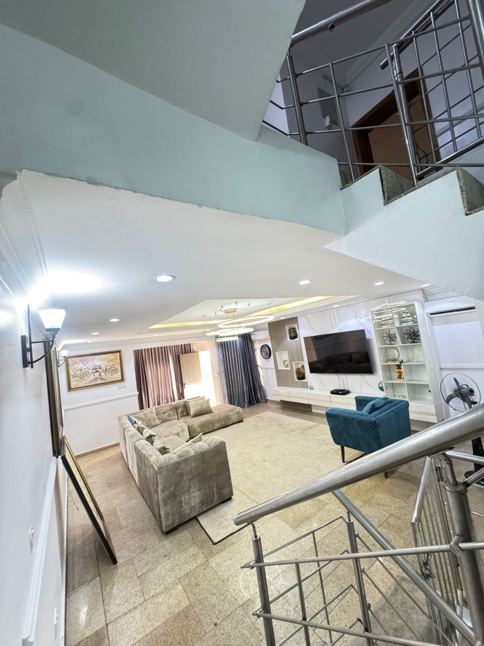4 Bedroom Fully Serviced & Fully Furnished  Duplex (2 Floors) available for rent / ₦30 Million per annum / Oniru 3