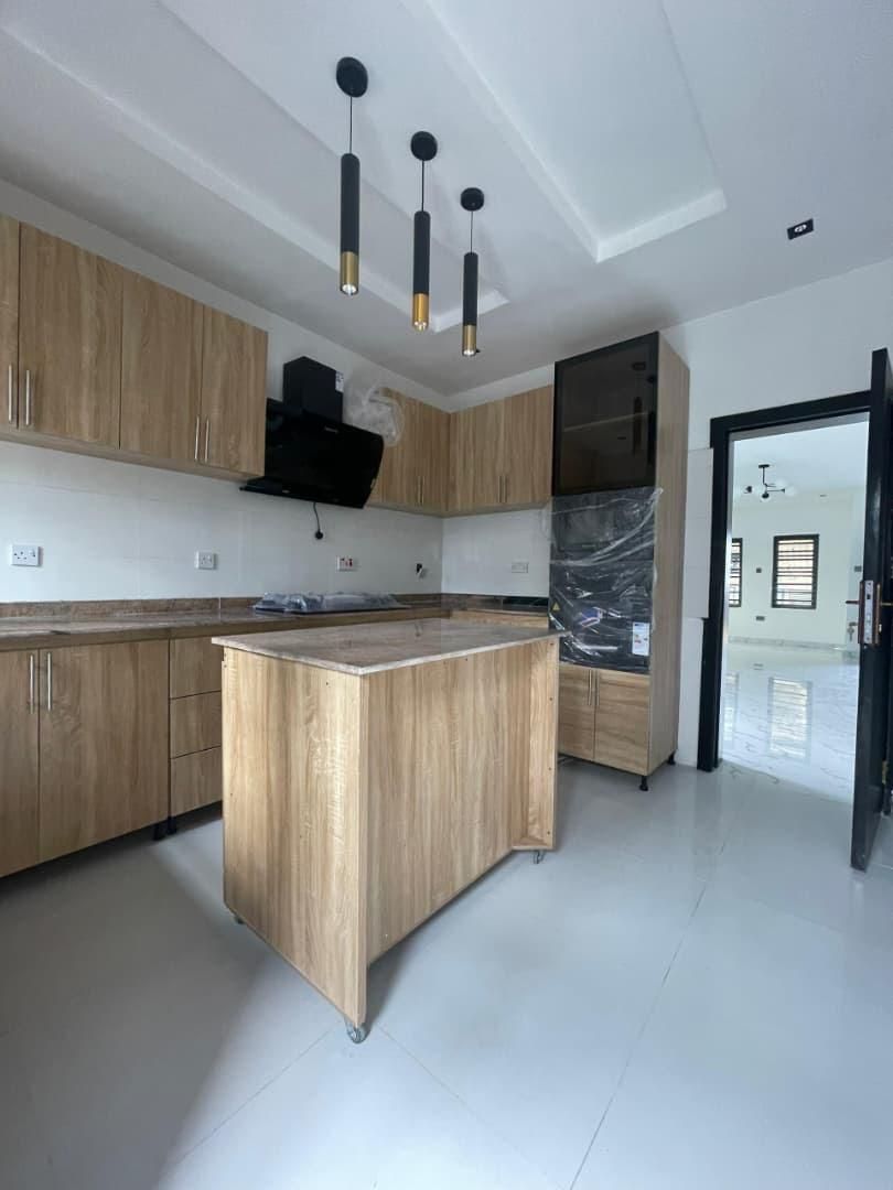 A 3bedroom Semi Detached Duplex  With A  Bq at peace estate,  Command , ipaja Alimosho axis 140m 24