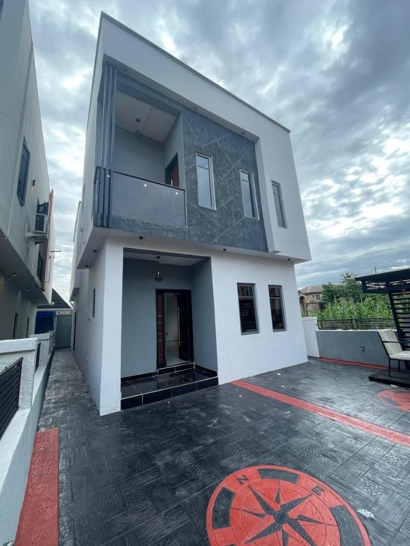 A 3bedroom Semi Detached Duplex  With A  Bq at peace estate,  Command , ipaja Alimosho axis 140m 3