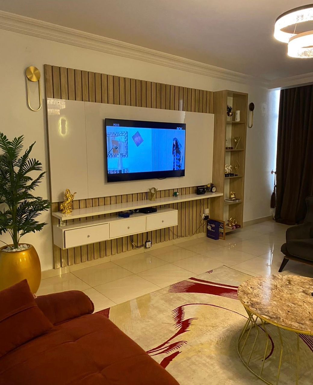 fully finished 3bedrooms flat with 1 room bq 5