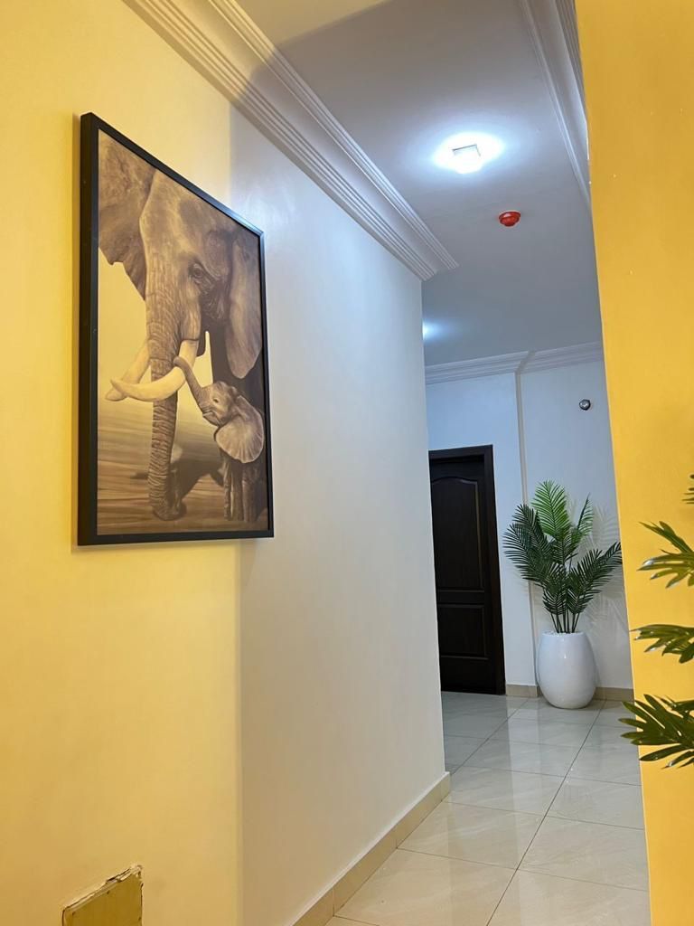 fully finished 3bedrooms flat with 1 room bq 14